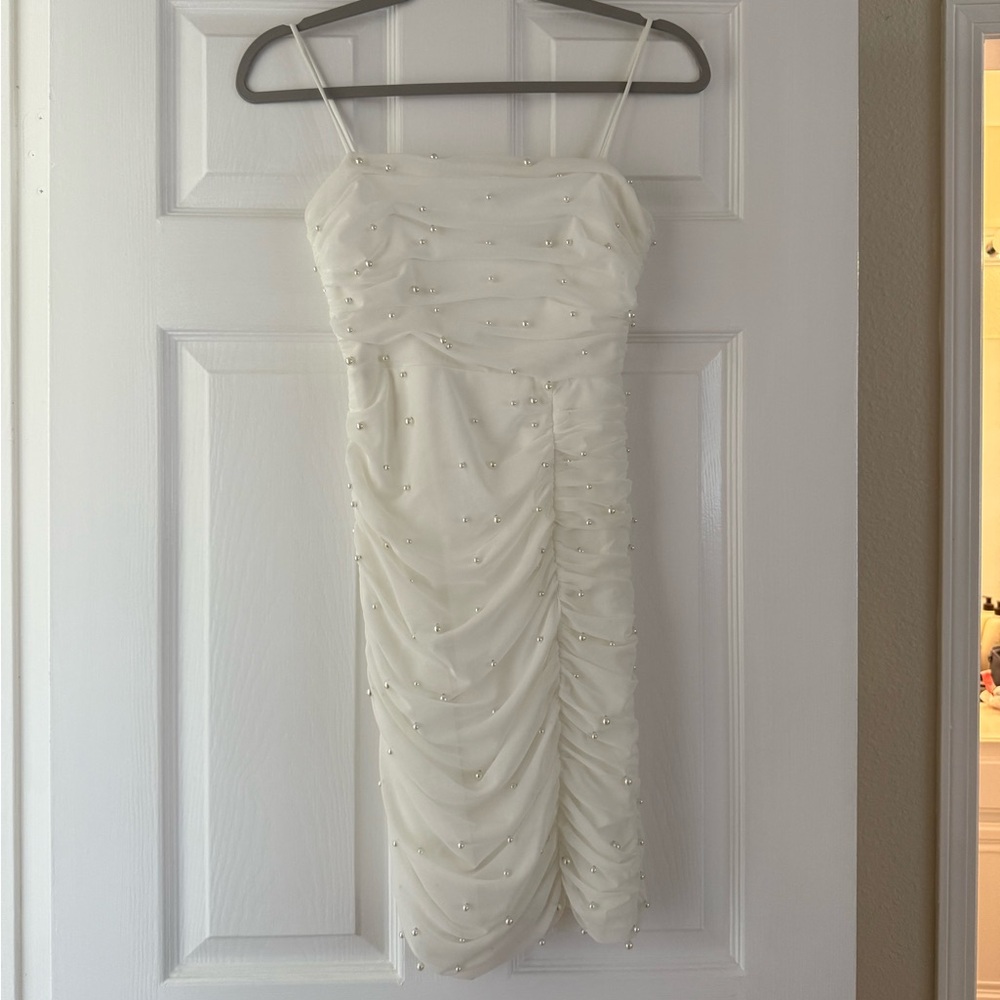 Lulus Pearl Bodycon Dress